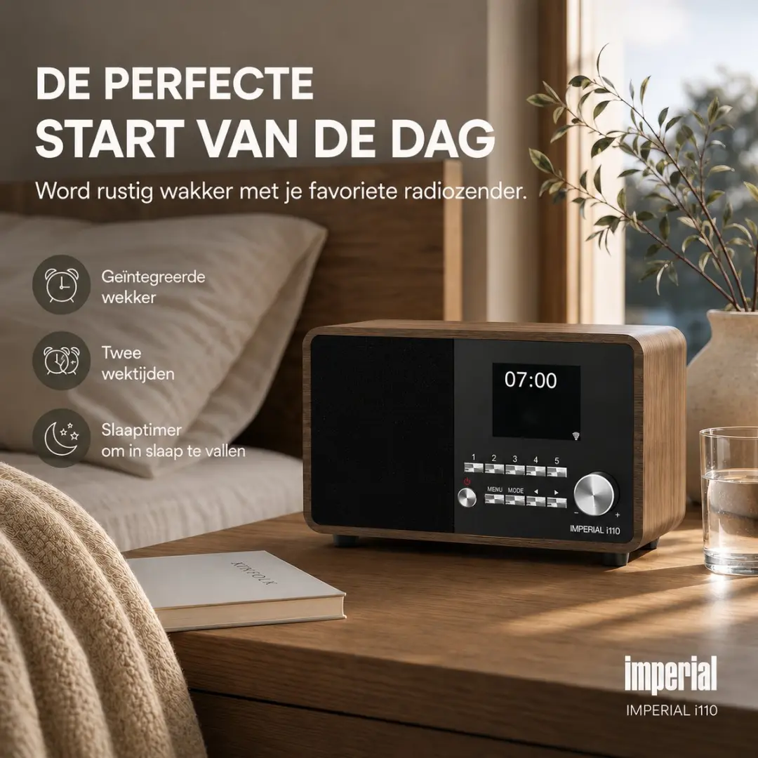 Imperial DABMAN i110 Internetradio - Hout