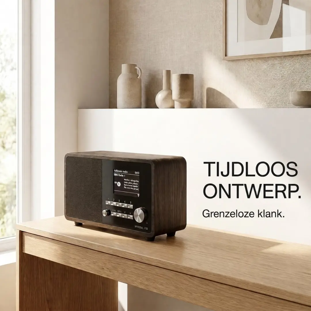 Imperial DABMAN i110 Internetradio - Hout