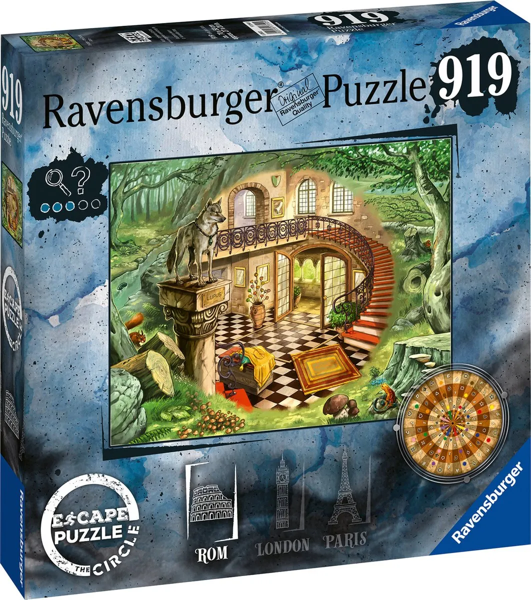 Ravensburger Escape the Circle Rome Legpuzzel 920 Stuks