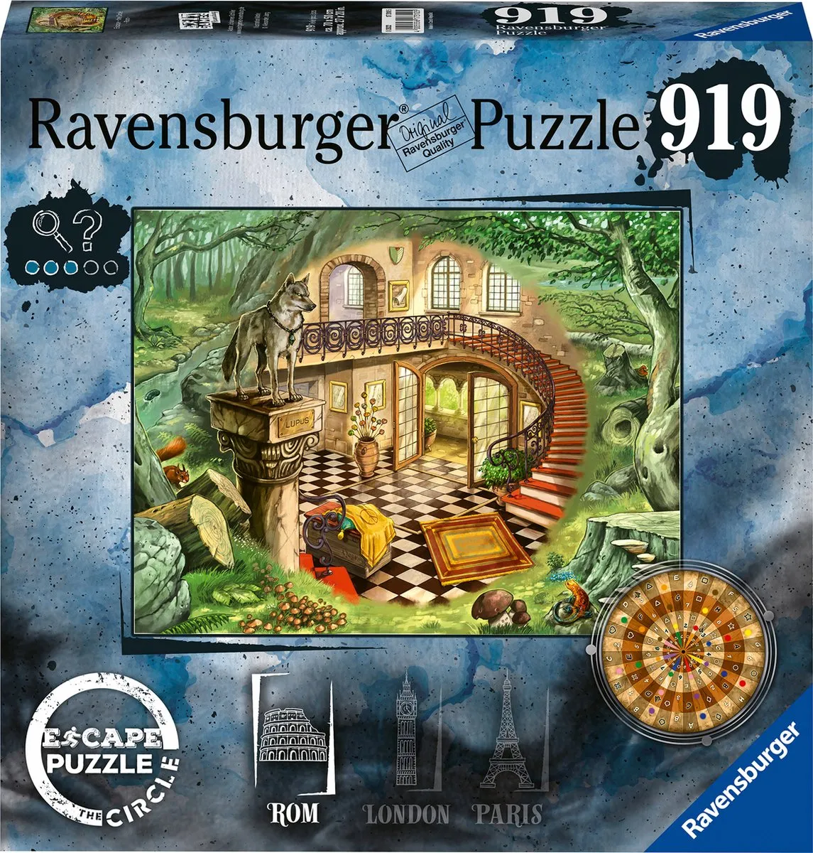 Ravensburger Escape the Circle Rome Legpuzzel 920 Stuks