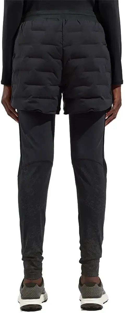 ODLO Zeroweight Insulator Korte Leggings L - Zwart