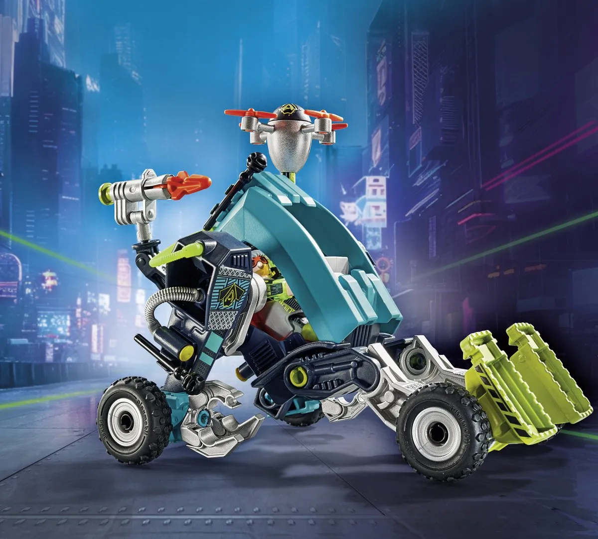 Playmobil Top Agents Robot vs. Vlieger 71578 - Multicolor