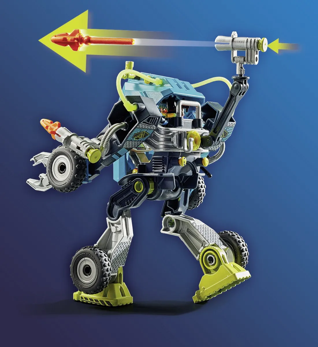 Playmobil Top Agents Robot vs. Vlieger 71578 - Multicolor
