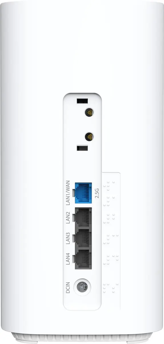 ASUS 4G-BE58 Draadloze Router - Dual-Band Wit - afbeelding 4 van 4