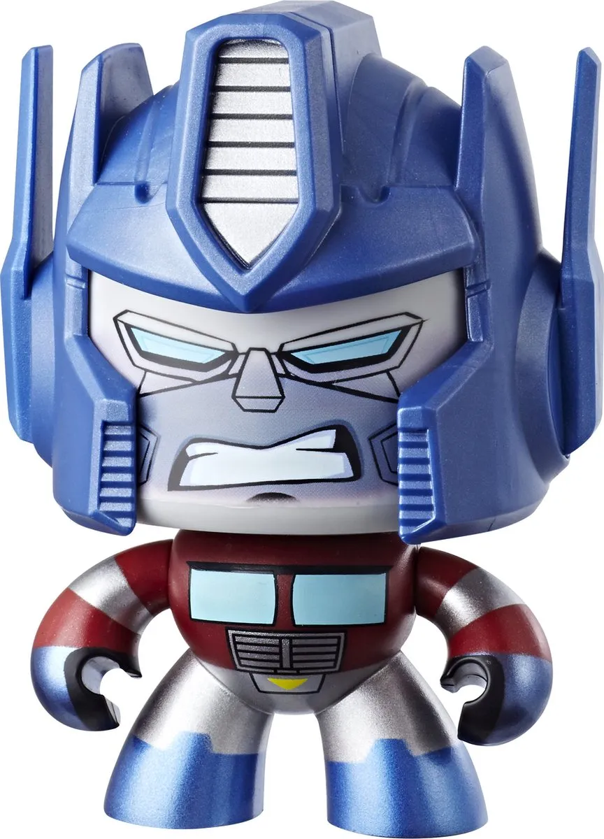 Hasbro Transformers Mighty Muggs Optimus Prime Actiefiguur - Blauw