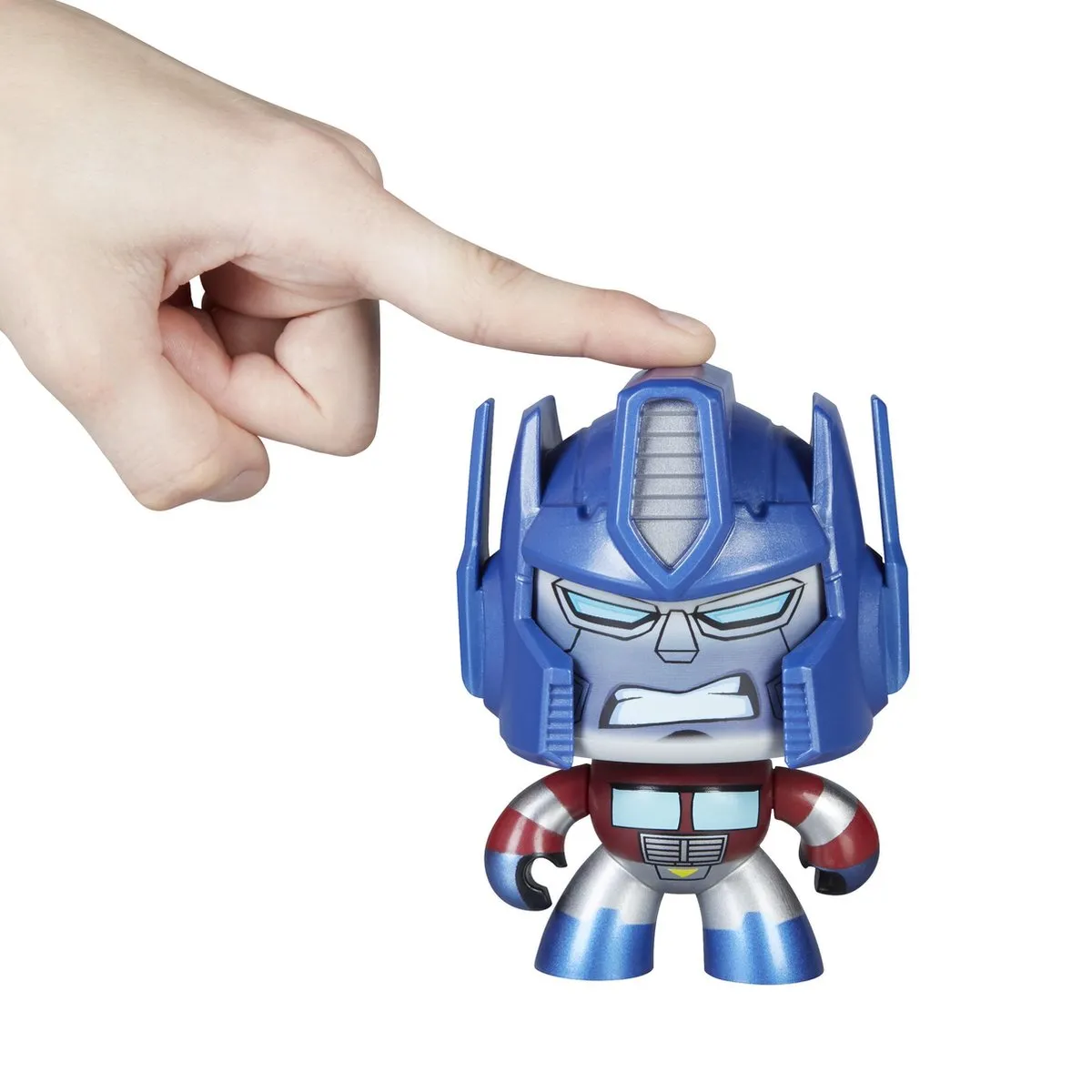 Hasbro Transformers Mighty Muggs Optimus Prime Actiefiguur - Blauw