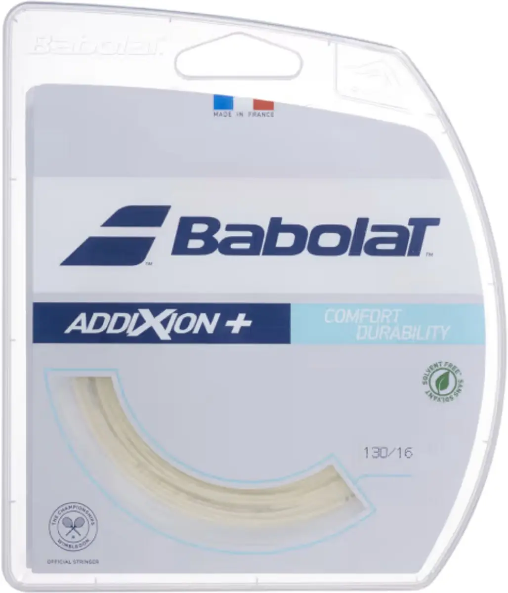 Babolat Addixion + Tennis Bespanning Wit
