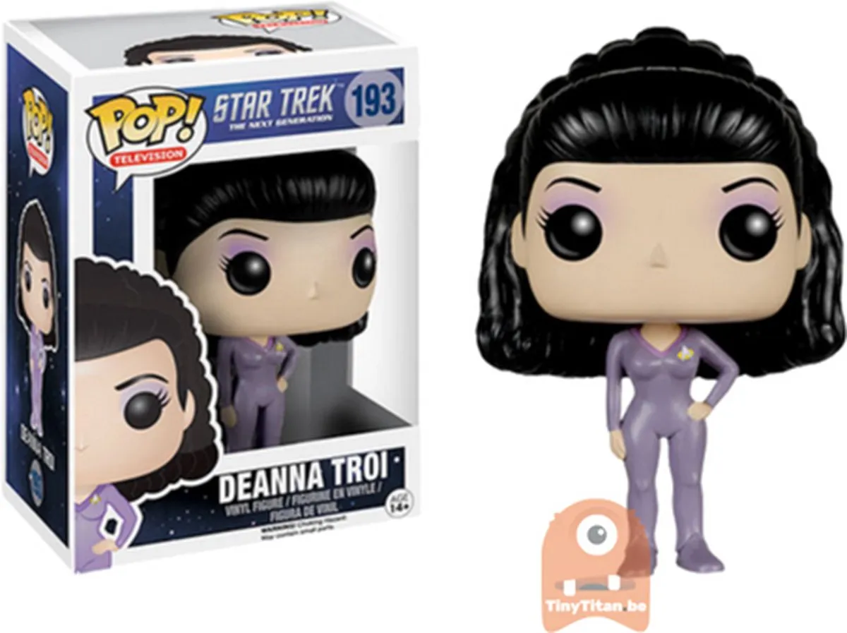 Funko Pop! Deanna Troi Star Trek Next Generation - 10cm - afbeelding 3 van 3