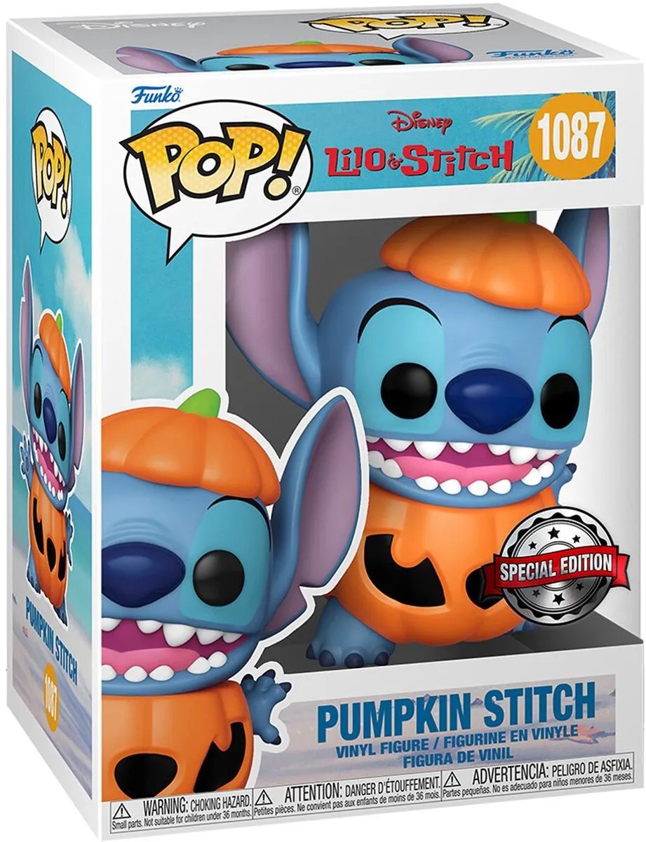 Funko Lilo & Stitch Pumpkin Stitch Pop! 58184