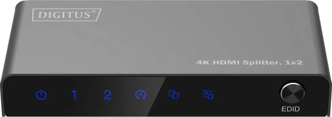 Digitus DS-55336 HDMI-splitter 4K 60Hz - Zwart - afbeelding 2 van 4