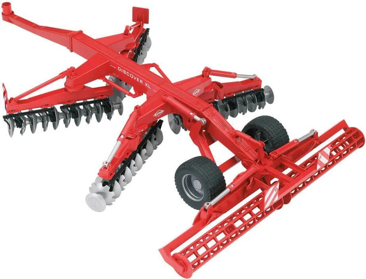 Bruder Kuhn Discover XL Schijveneg 02217 - Rood