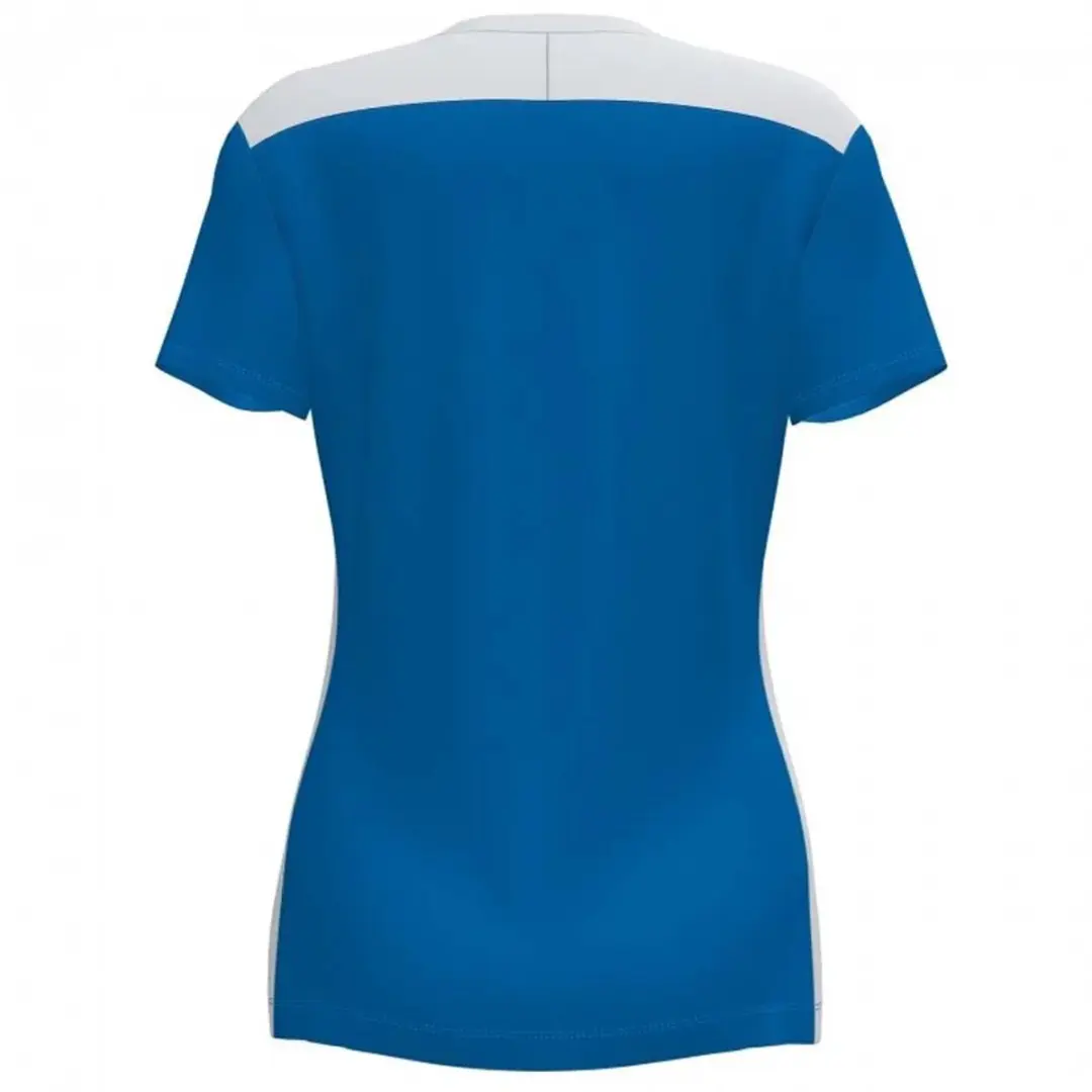 Joma Championship Vi T-shirt 146/152 - Meisje - Royal/White - afbeelding 2 van 4