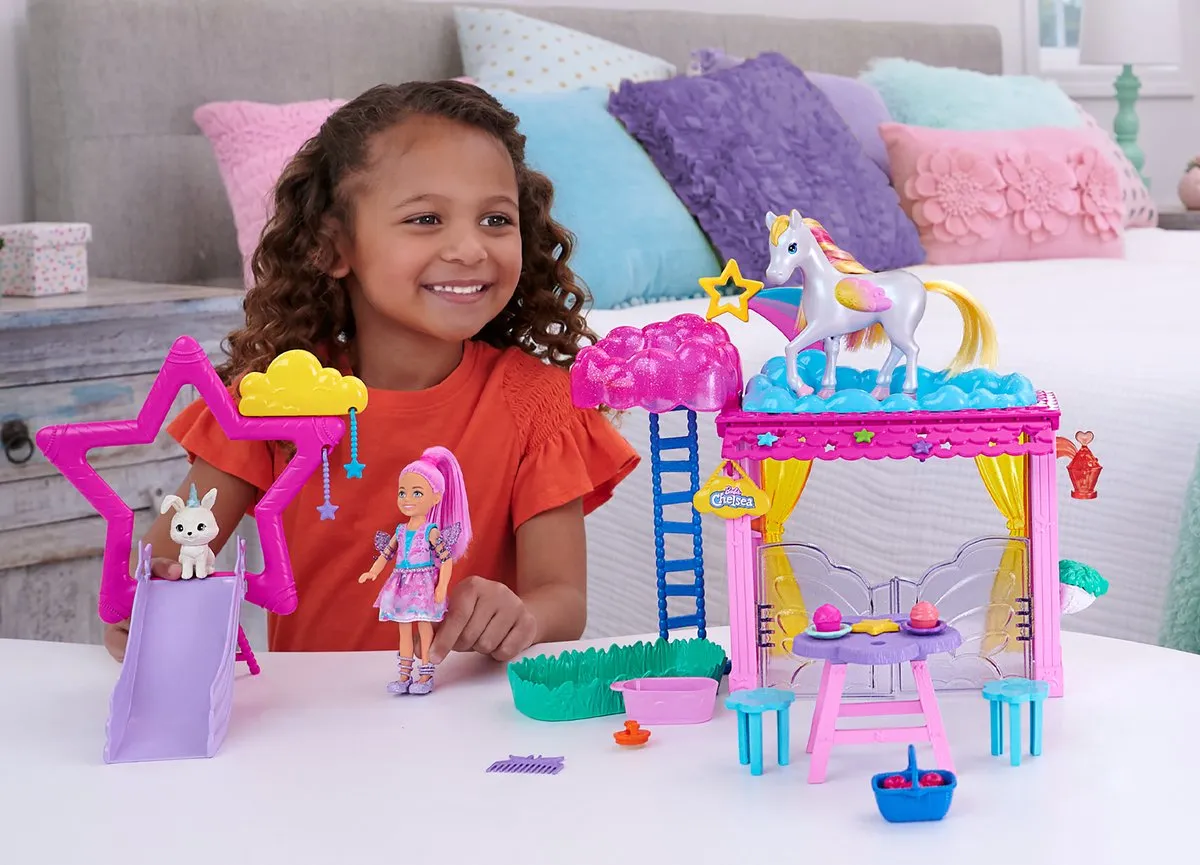 Barbie A Touch of Magic Speelset - Pop & Accessoires - Multikleuren