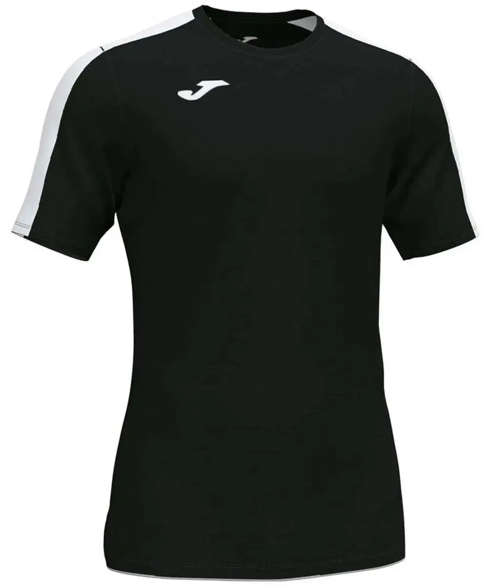 Joma Academy III Shirt Korte Mouw Kinderen 134 - Zwart/Wit - afbeelding 5 van 5