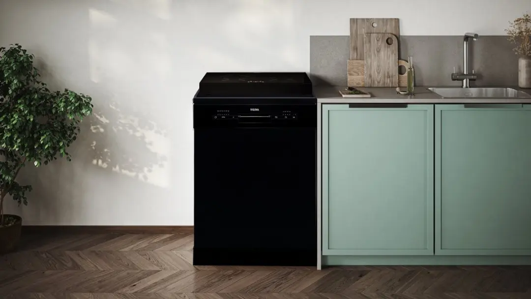 Etna KIV360ZWA Vrijstaande Inductiekookplaat 60cm - 4 Zones - 7,6kW - Zwart