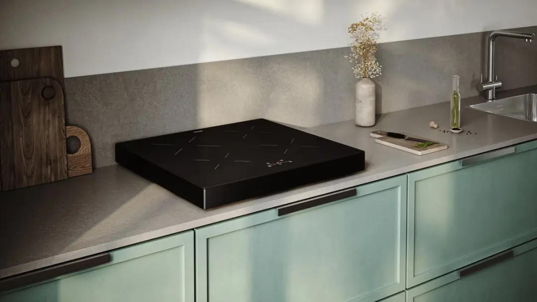 Etna KIV360ZWA Vrijstaande Inductiekookplaat 60cm - 4 Zones - 7,6kW - Zwart