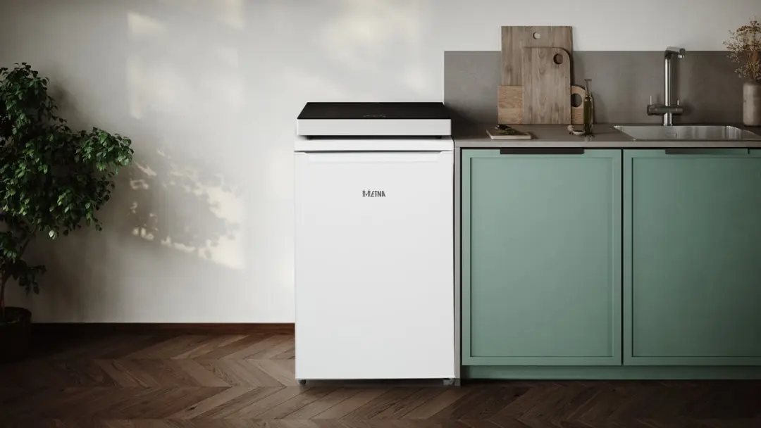 Etna KIV354WIT Vrijstaande Inductiekookplaat Wit 54cm - 4 Zones