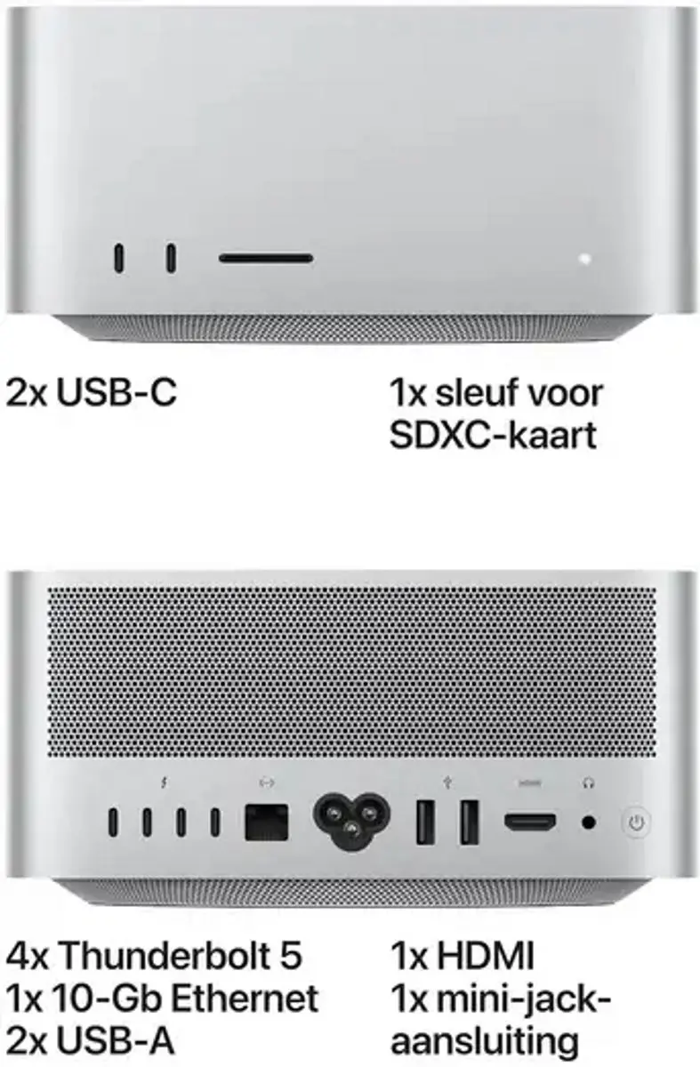 Apple Mac Studio 2026 M5 Max - 36GB 512GB - afbeelding 2 van 6