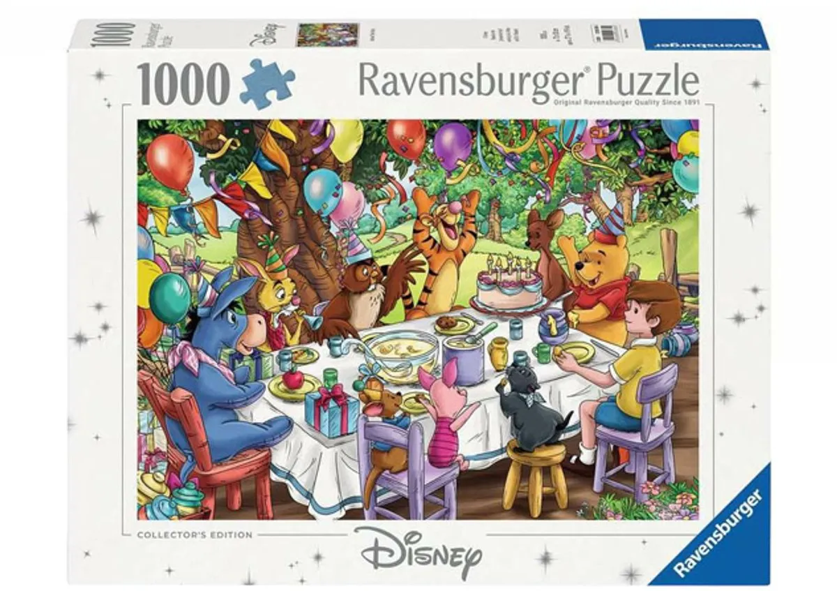 Ravensburger Disney Winnie de Poeh Legpuzzel 1000 Stuks - Multicolor