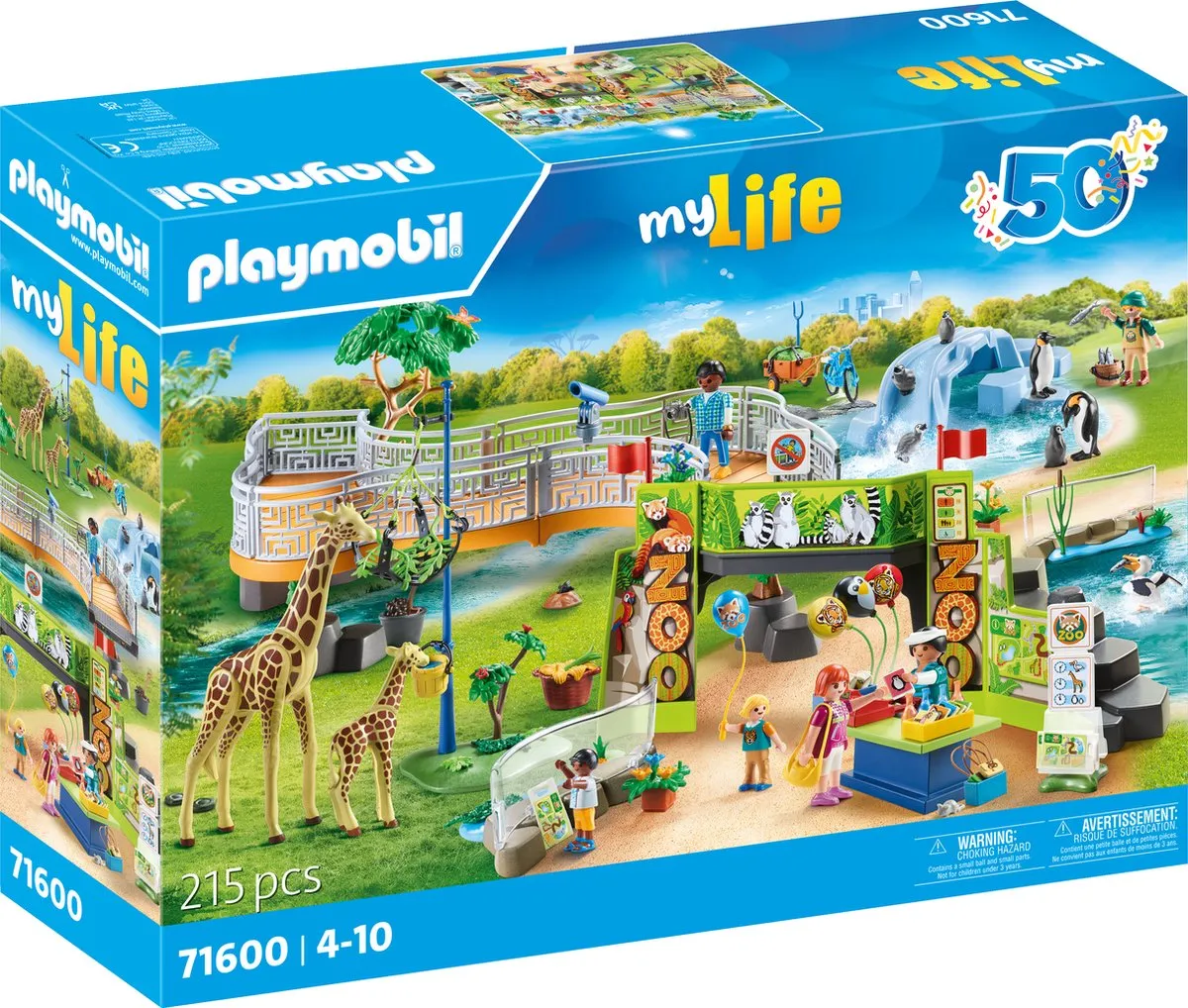 Playmobil My Life 50YR Dierenpark 71600