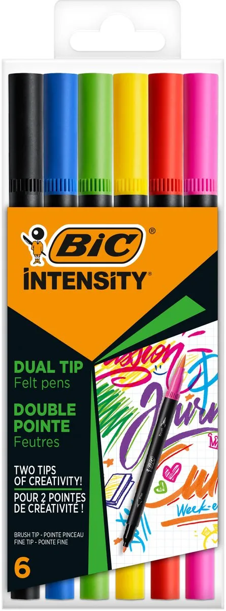 BIC Intensity Dual Tip Viltstiften