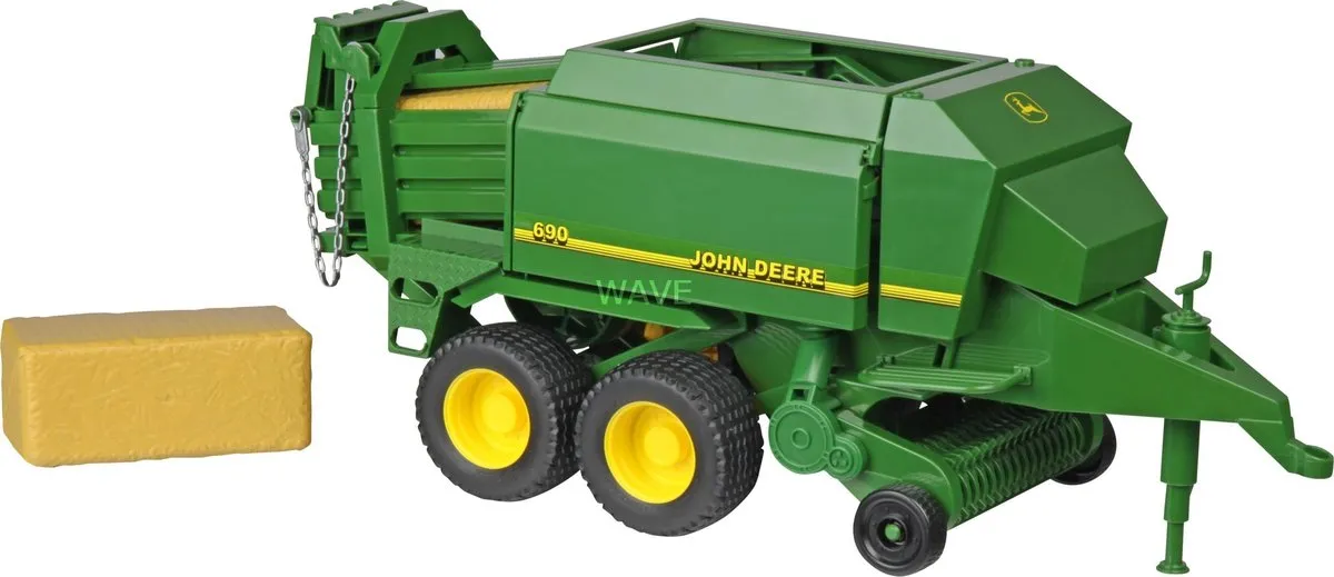Bruder John Deere Balenpers 02017 - Groen