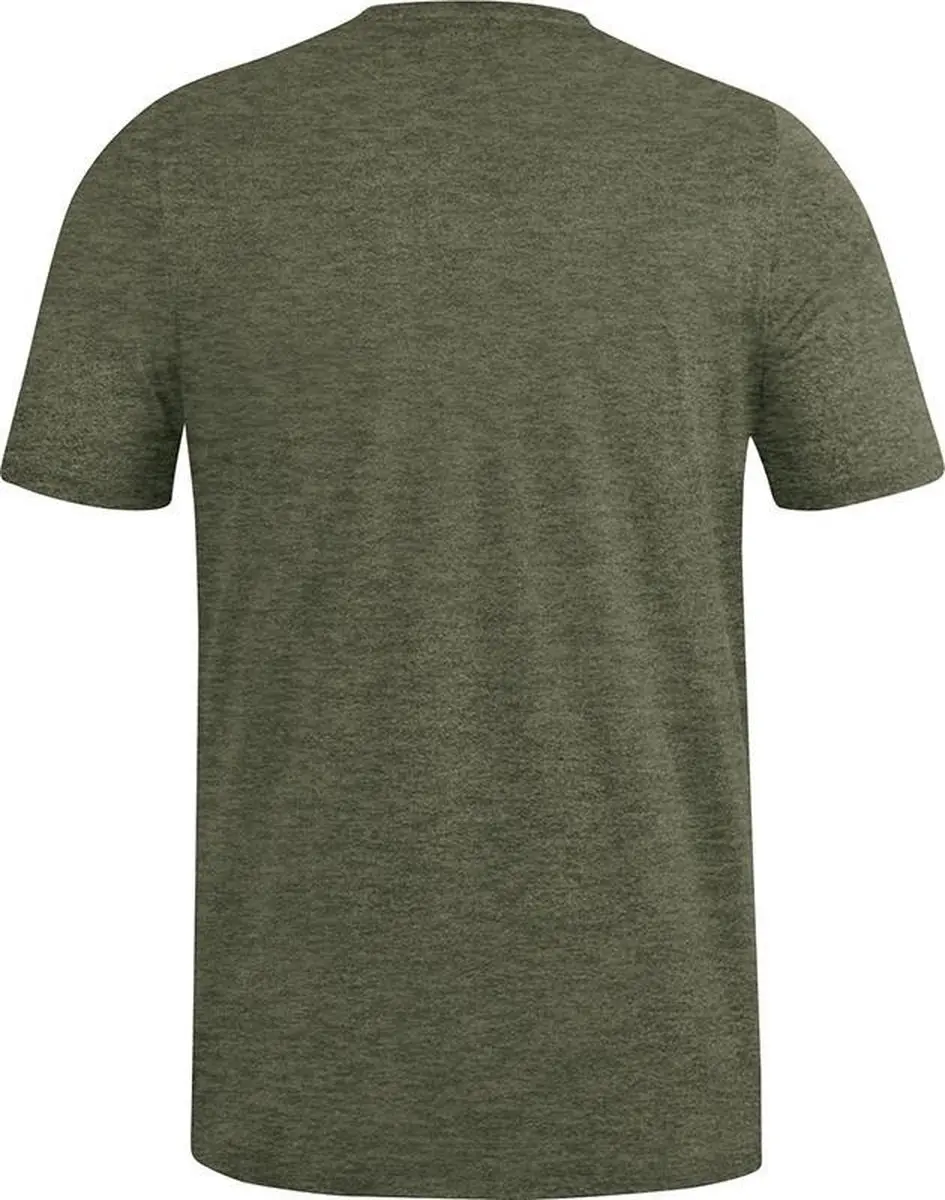 Jako Premium Basics T-Shirt Dames - Kaki Gemêleerd 42