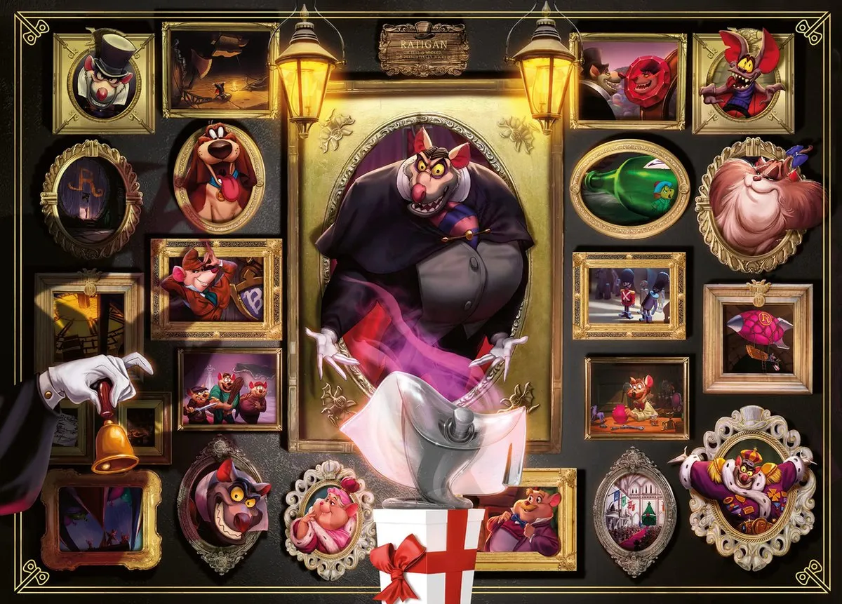 Ravensburger Disney Villainous Ratigan Legpuzzel 1000 Stuks - Multicolor