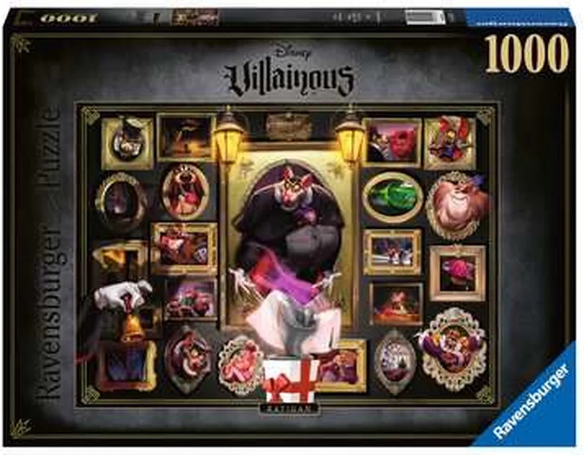 Ravensburger Disney Villainous Ratigan Legpuzzel 1000 Stuks - Multicolor