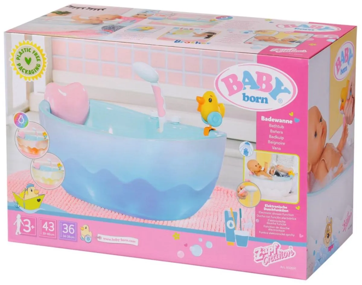 Baby Born Badkuip Speelgoed 835784 - Multicolor