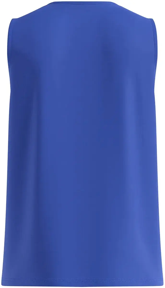 ODLO Essential Mouwloos T-shirt S - Dazzling Blue - afbeelding 3 van 4