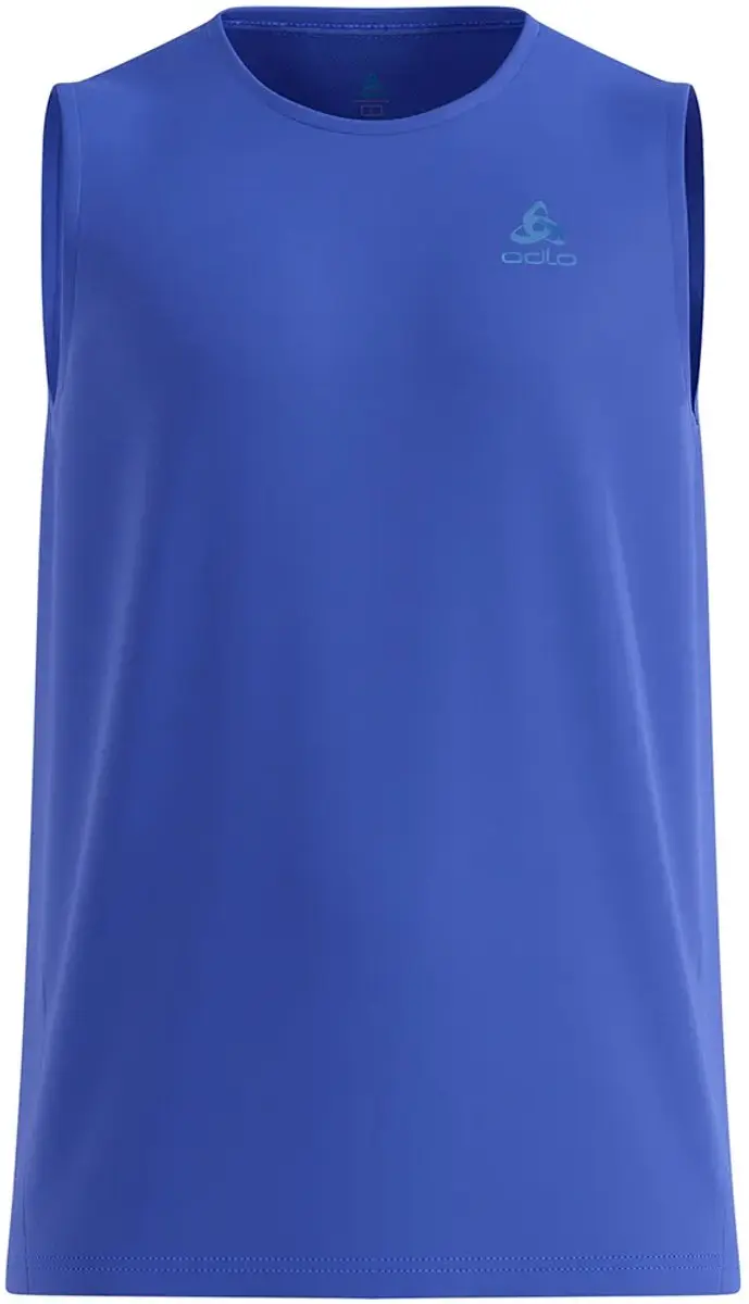 ODLO Essential Mouwloos T-shirt S - Dazzling Blue - afbeelding 4 van 4