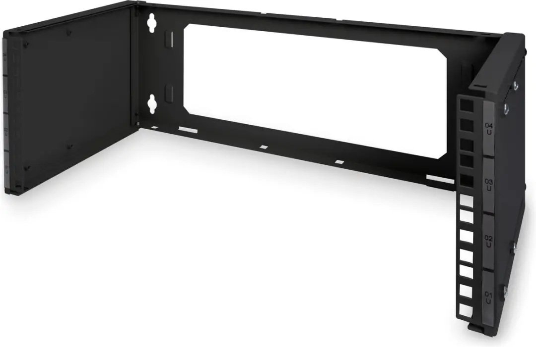 Digitus DN-19 PB-4U-SW Wandmontage patchhouder (b x h x d) 505 x 195 x 250 mm 4