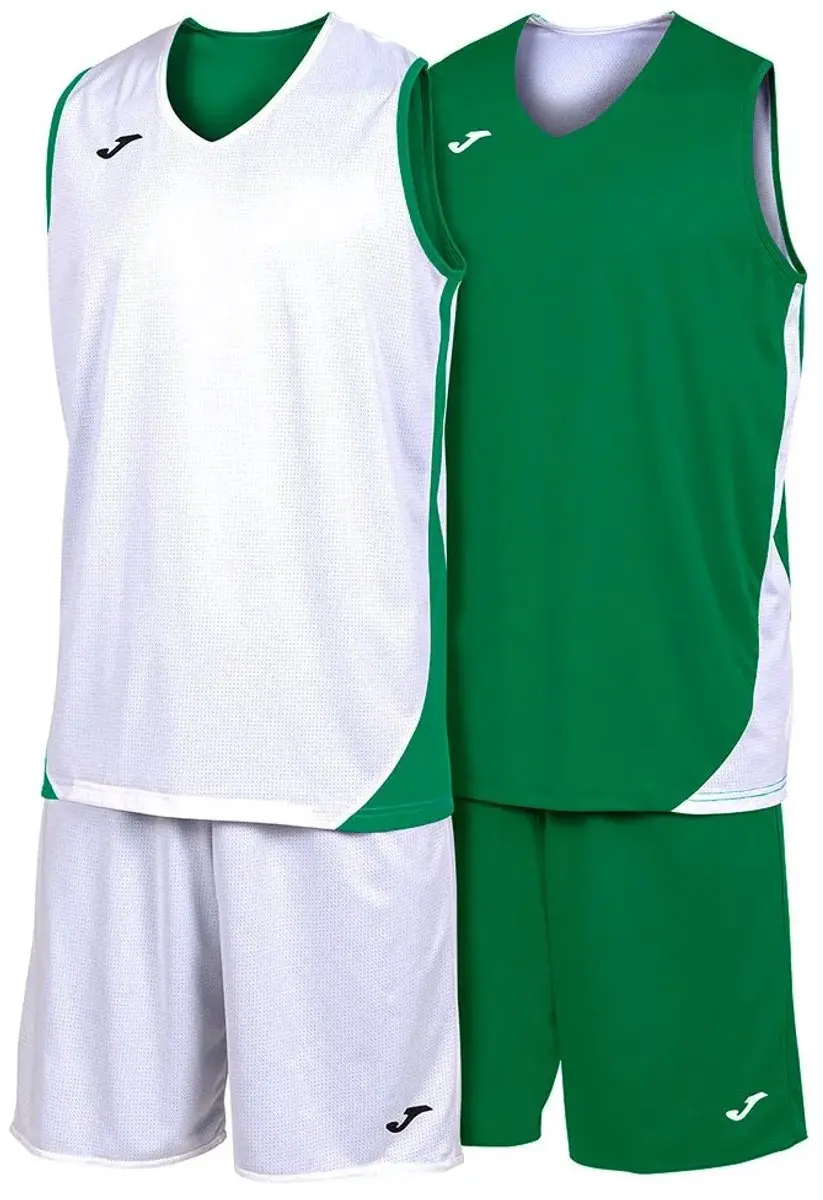 Joma Kansas Set Zonder Mouwen - S - Groen/Wit - afbeelding 2 van 2