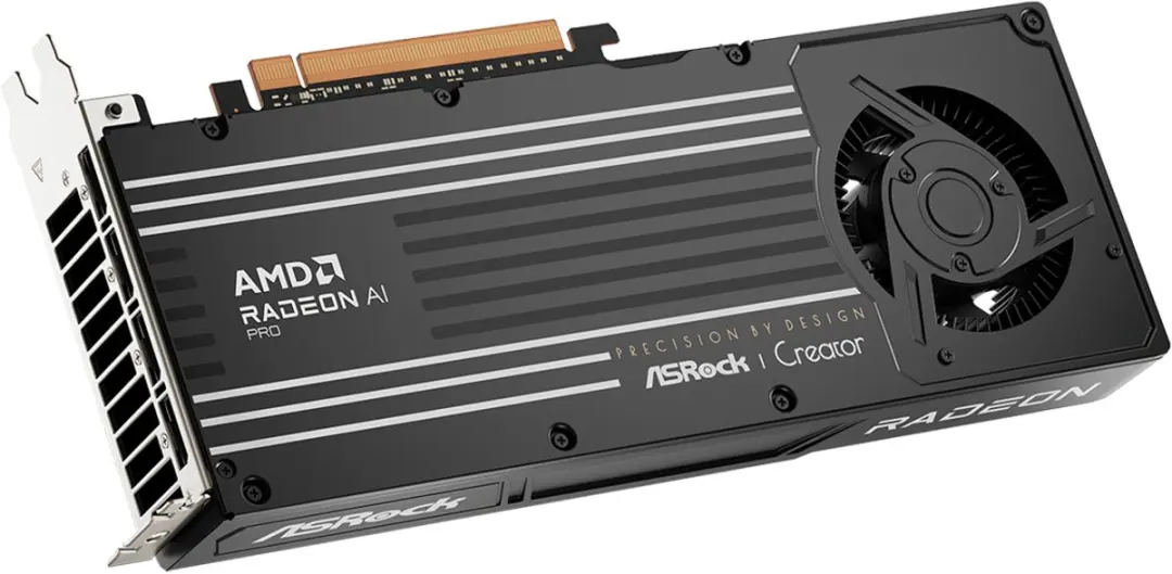 ASRock Radeon AI PRO R9700 Creator - 32GB GDDR6 - afbeelding 6 van 6