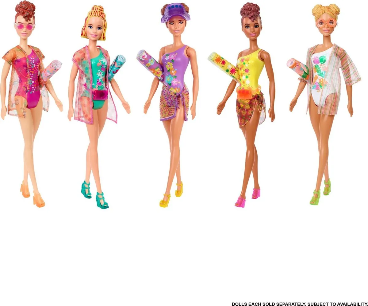 Barbie Color Reveal Wave 3 Sand and Sun Series - Beige