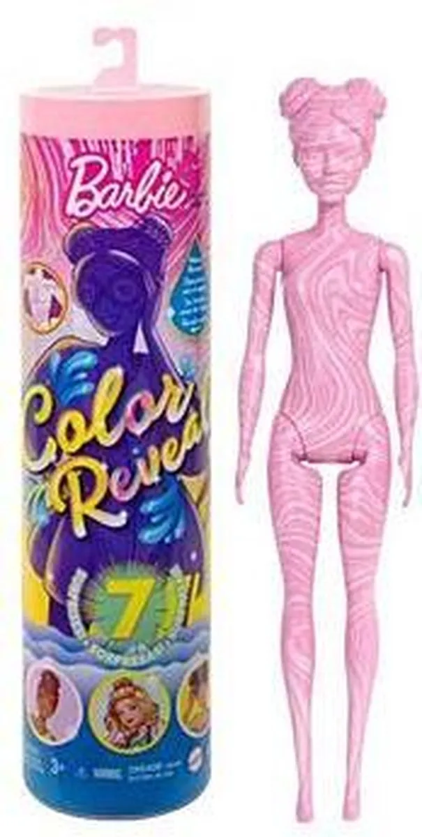 Barbie Color Reveal Wave 3 Sand and Sun Series - Beige