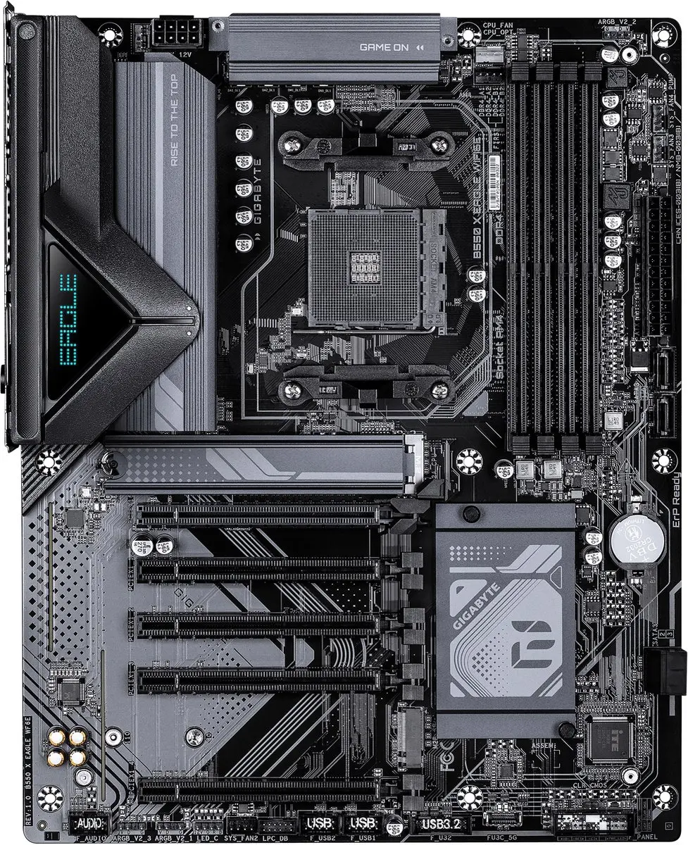 Gigabyte B550 X Eagle WF6E Moederbord - Wifi6E