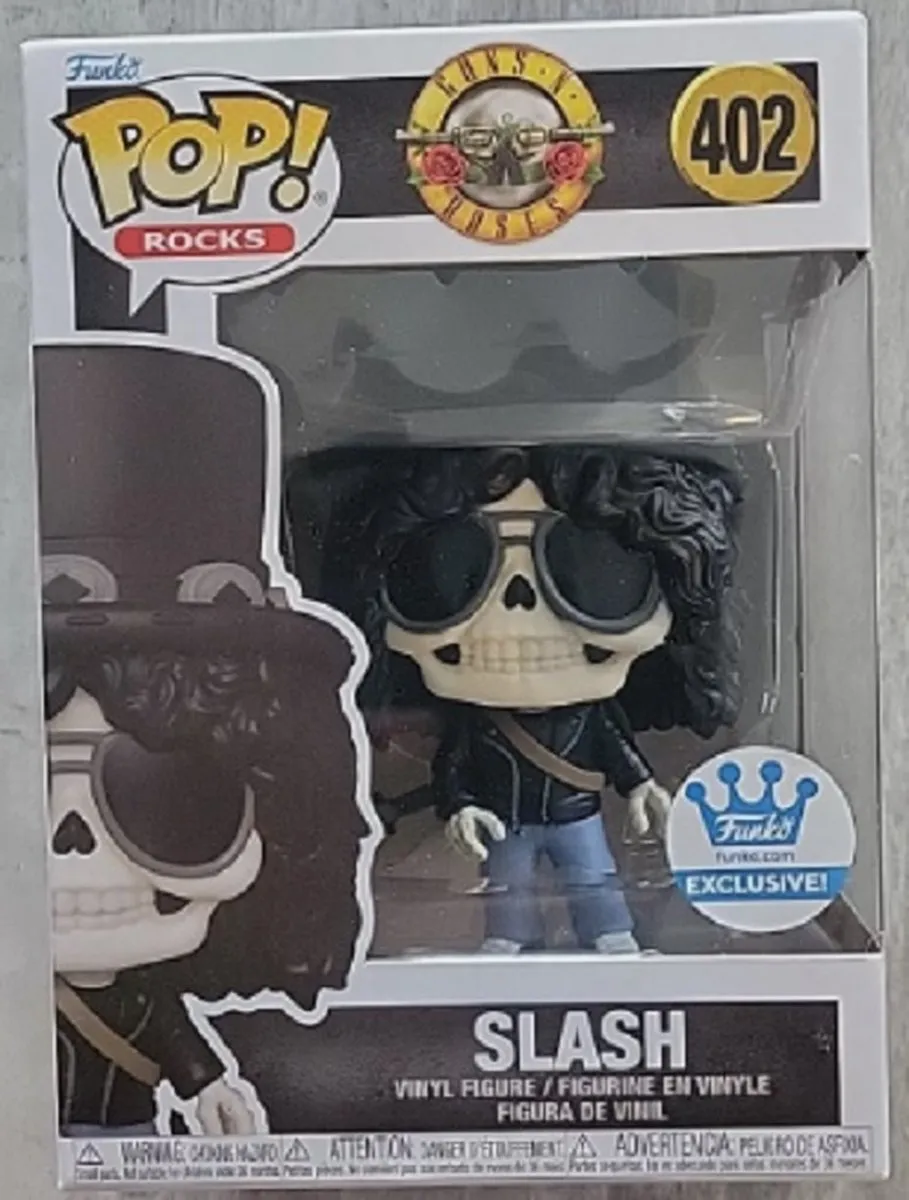 Funko Pop! Rocks Guns N' Roses Slash #402 - Veelkleurig - afbeelding 2 van 2
