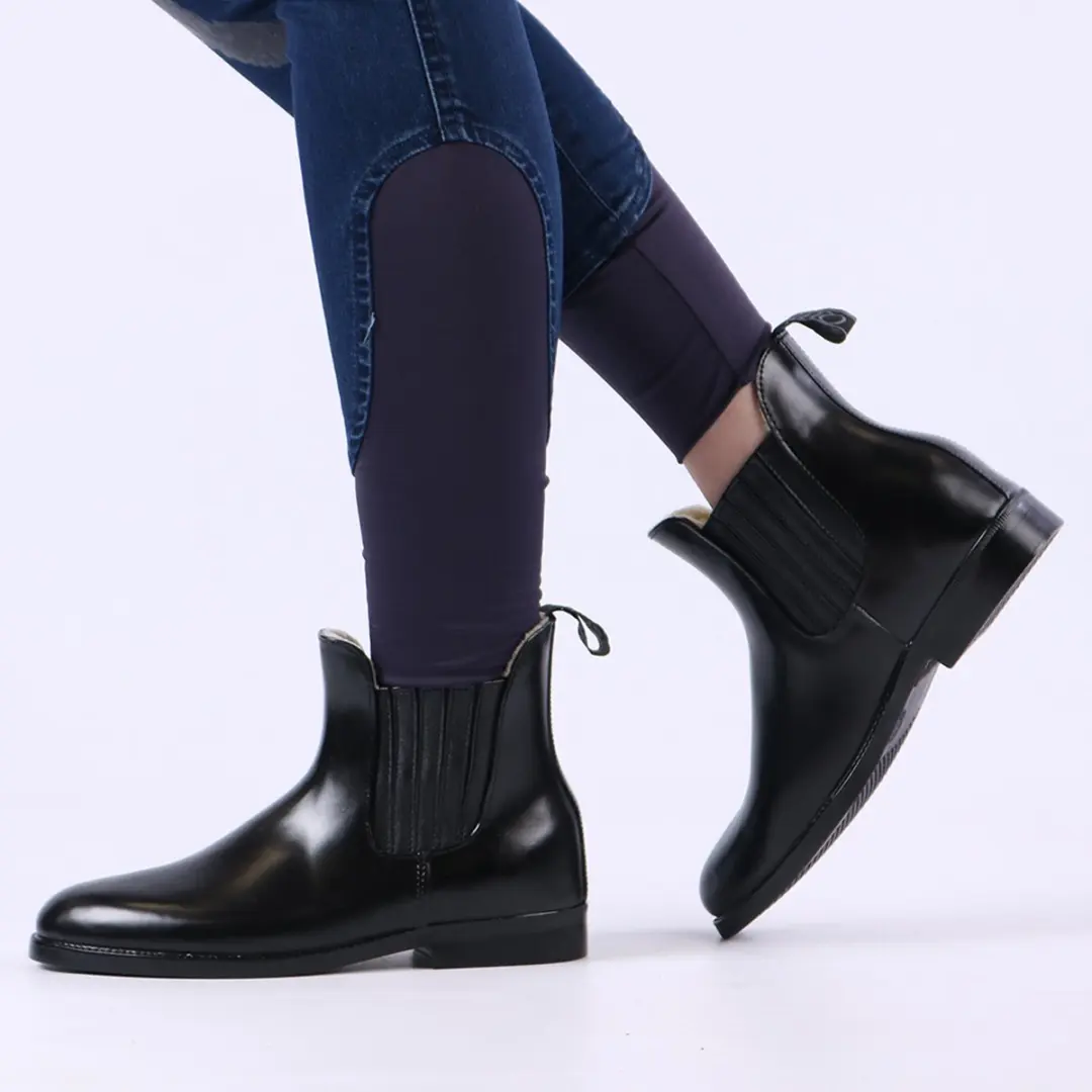 QHP Jodhpurs Thermo Adult Paardrijlaarzen - Zwart 40