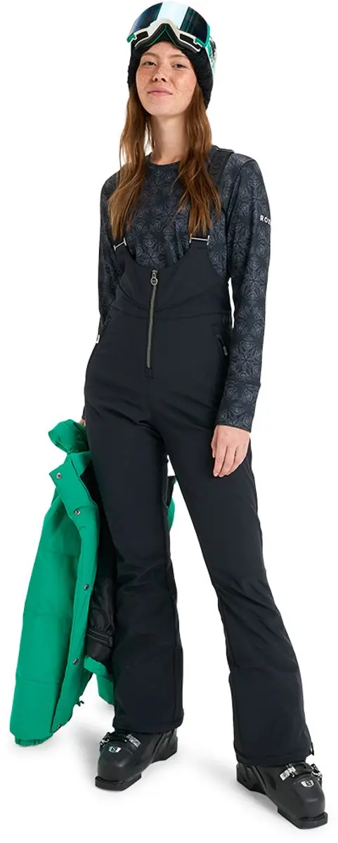 Roxy Summit Bib Broek Zwart L Vrouw