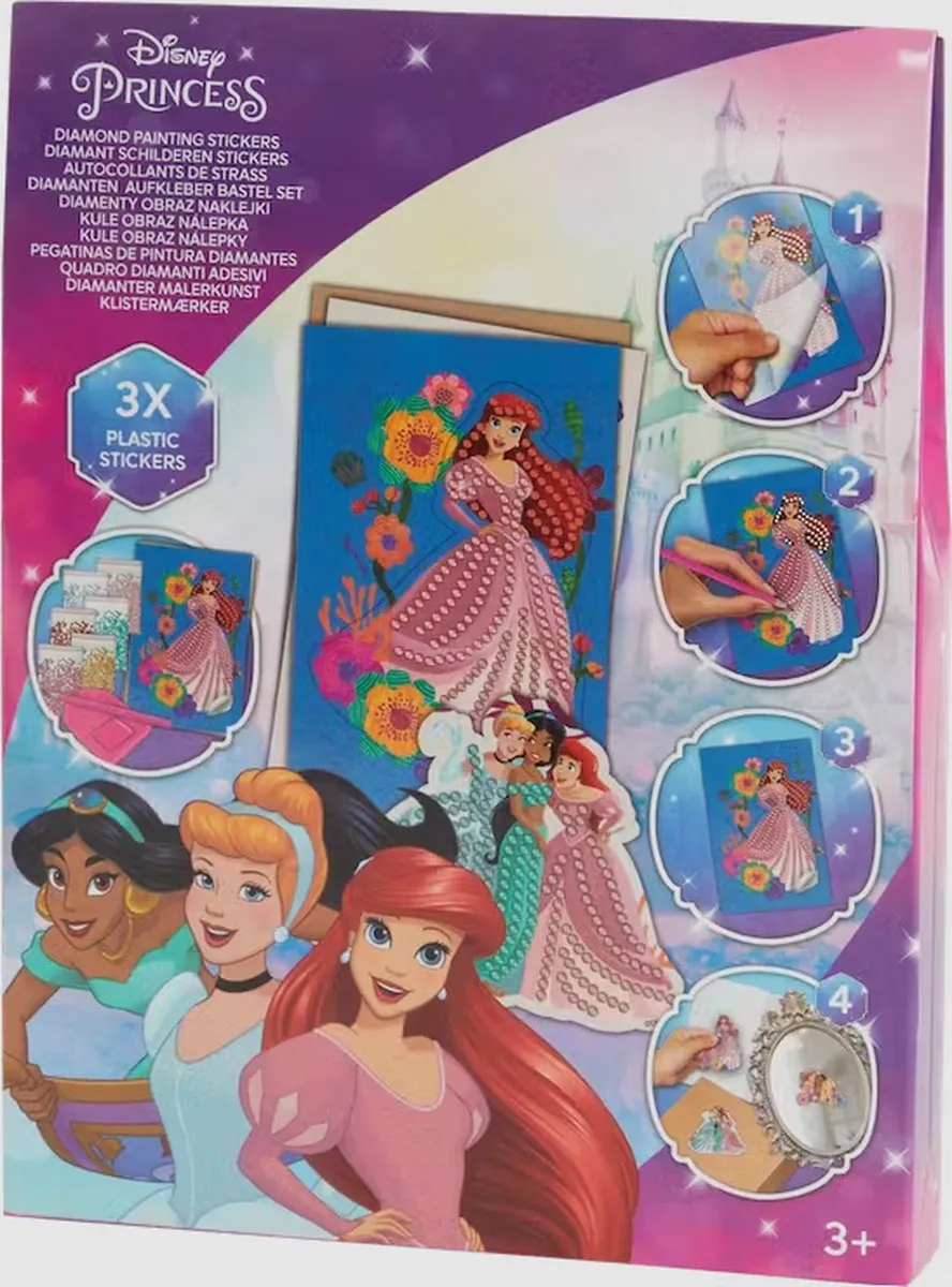 Disney Princess Diamond Painting Stickers