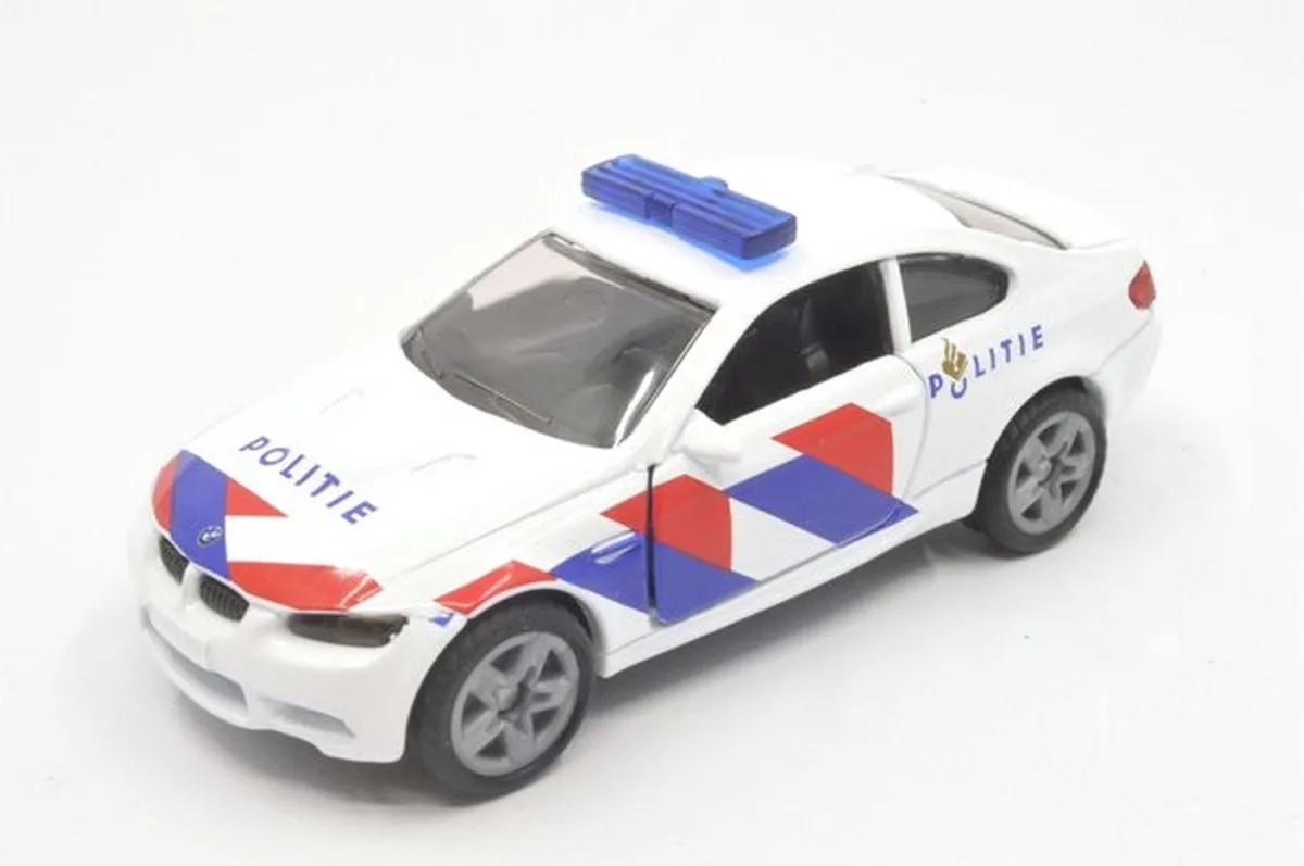 SIKU BMW M3 Coupe Politie NL SK1532NL - Meerdere kleuren