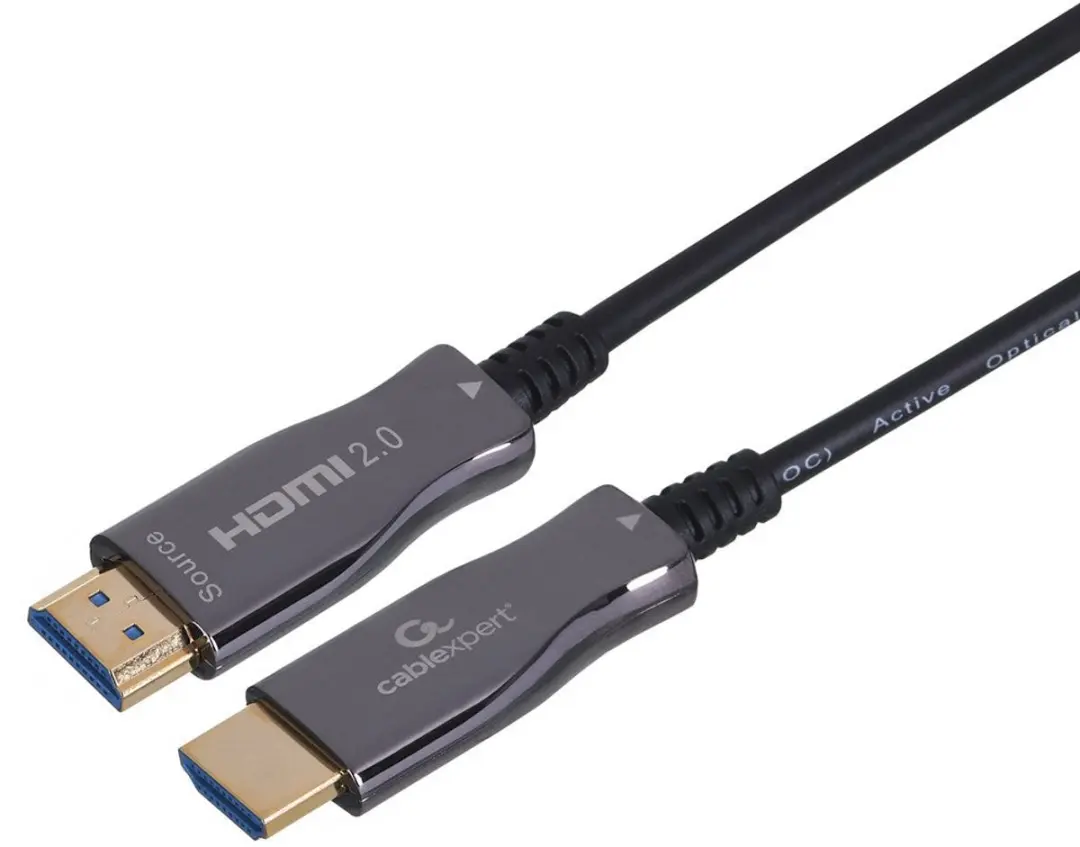 Gembird HDMI Kabel CCBP-HDMI-AOC-20M-02 - 20m - Zwart - afbeelding 3 van 3