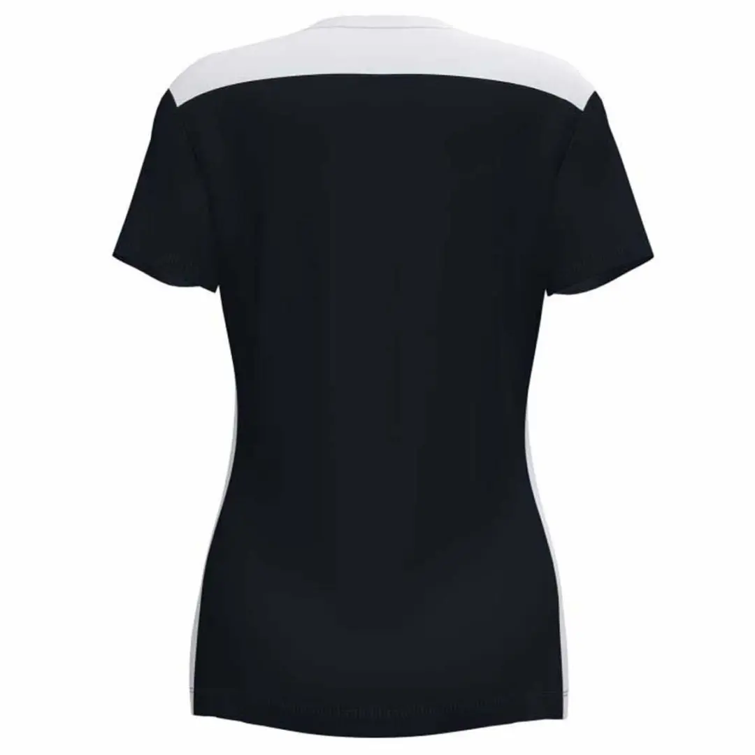 Joma Championship VI Shirt Dames - S - Zwart/Wit - afbeelding 3 van 6