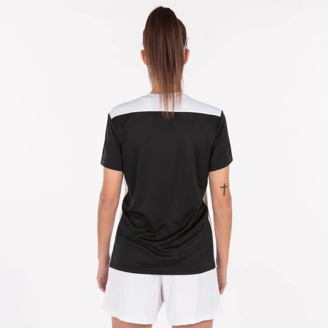 Joma Championship VI Shirt Dames - S - Zwart/Wit - afbeelding 2 van 6