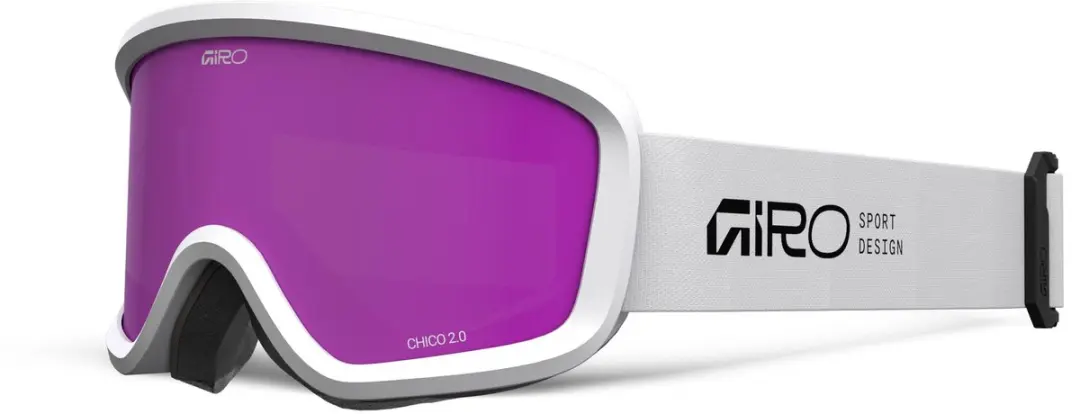 Giro GG CHICO 2.0 STACKED WHT AMBER PINK Unisex Skibril