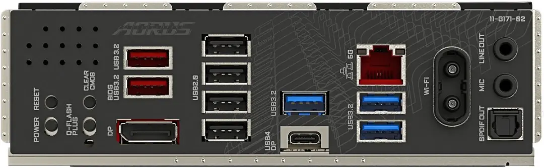 Gigabyte Z890 Aorus Elite WiFi7 Plus Moederbord