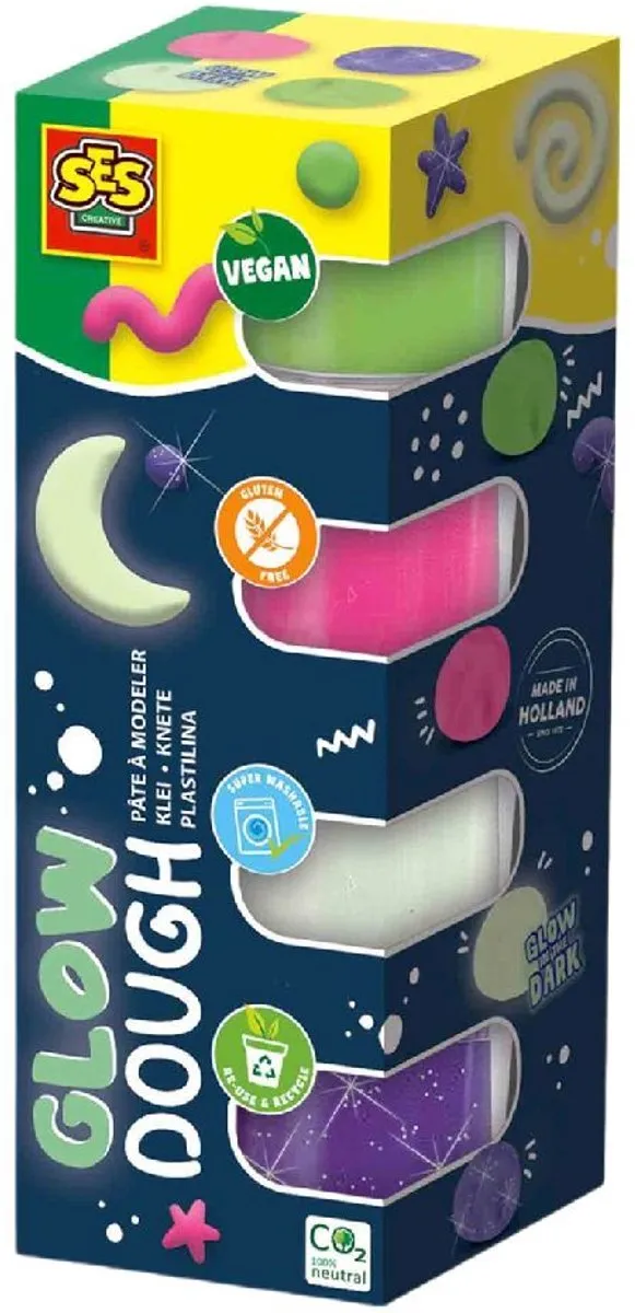 SES Creative Feel Good Klei Glow in the Dark