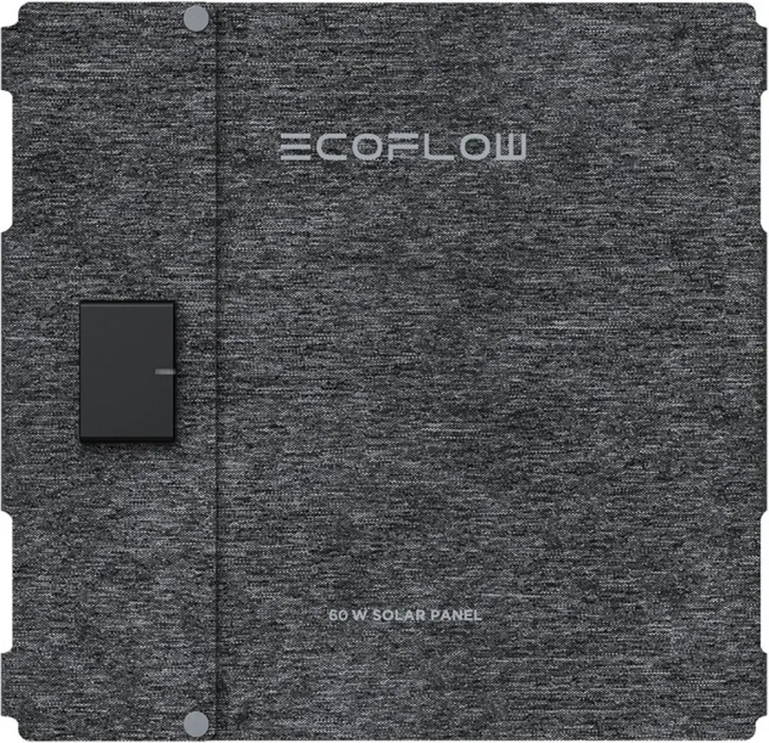 EcoFlow 60W Opvouwbaar Zonnepaneel - USB-C - Grijs